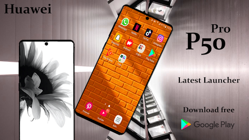 Huawei P۵۰ Launcher & Themes - عکس برنامه موبایلی اندروید