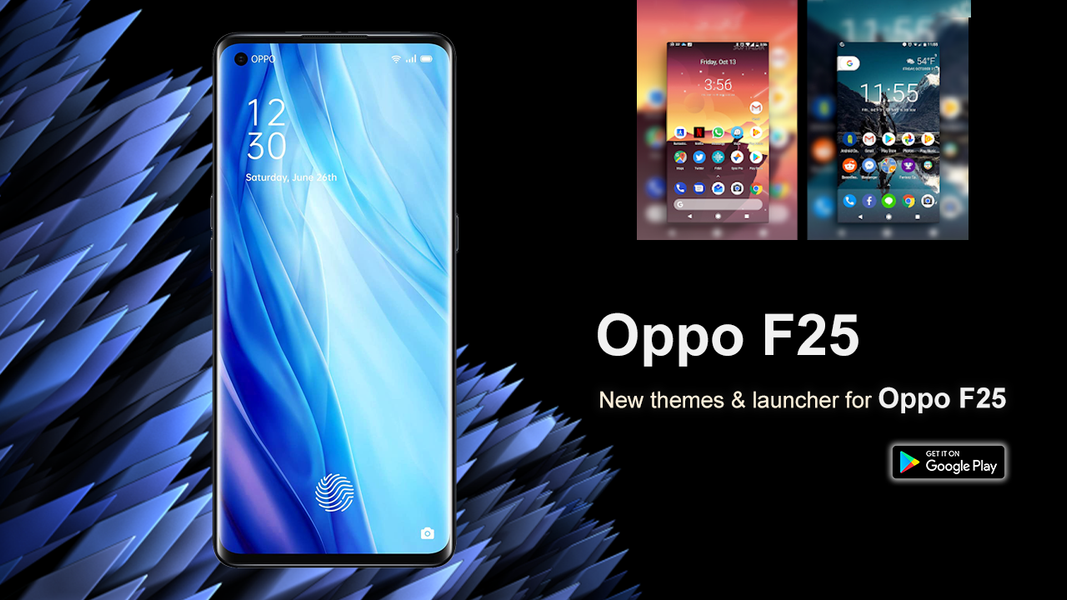 OPPO F25 Launcher & Wallpaper - Image screenshot of android app