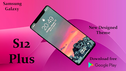 Samsung S12 Plus Launcher 2020: Themes & Wallpaper - Image screenshot of android app