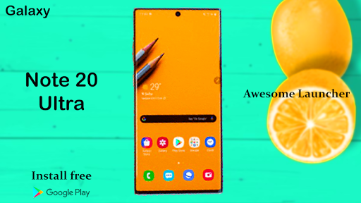Samsung Note ۲۰ Ultra Launcher: Themes & wallpaper - عکس برنامه موبایلی اندروید
