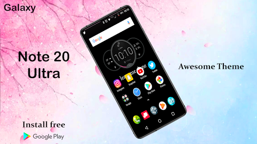 Samsung Note ۲۰ Ultra Launcher: Themes & wallpaper - عکس برنامه موبایلی اندروید