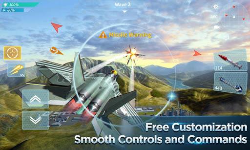 Modern Air Combat: Team Match - Gameplay image of android game