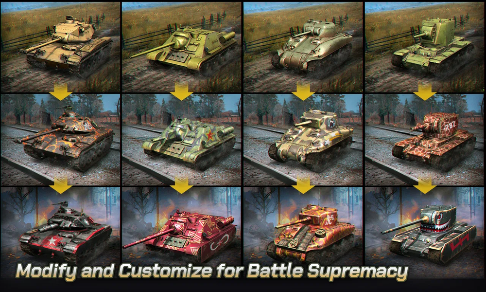 Tank Legion: Elite - عکس بازی موبایلی اندروید