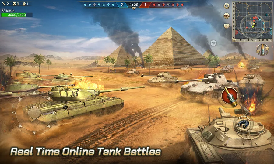 Tank Legion: Elite - Gameplay image of android game