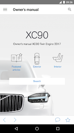 Volvo Manual - عکس برنامه موبایلی اندروید