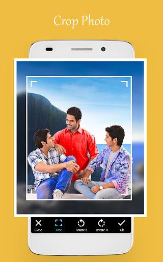 Friendship photo editor frames - عکس برنامه موبایلی اندروید