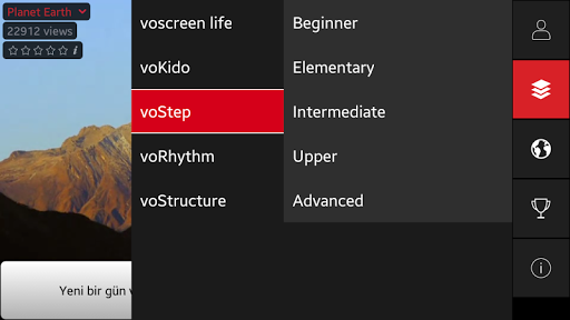 Voscreen - Learn English with - عکس برنامه موبایلی اندروید