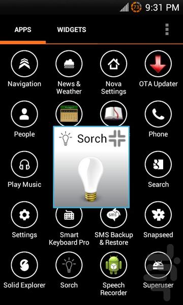 Sorch - عکس برنامه موبایلی اندروید