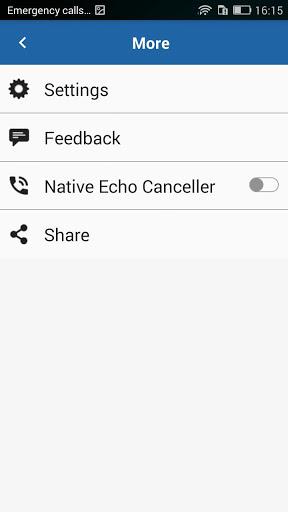 MoSIP Mobile Dialer - عکس برنامه موبایلی اندروید