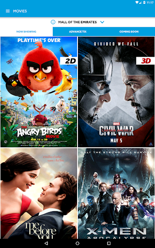 VOX Cinemas - عکس برنامه موبایلی اندروید