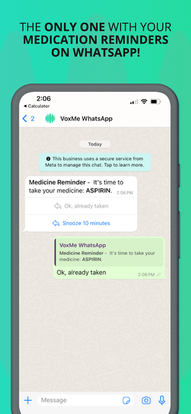 Vox Me Lifesaver and Reminder - Image screenshot of android app