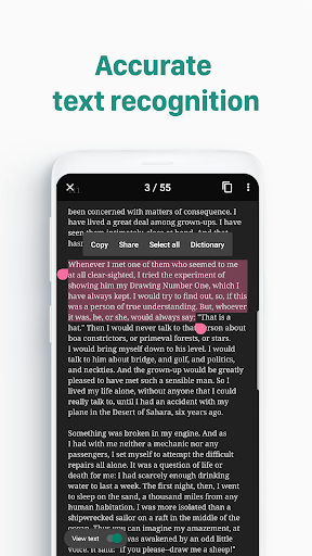 vFlat Scan - PDF Scanner, OCR - عکس برنامه موبایلی اندروید