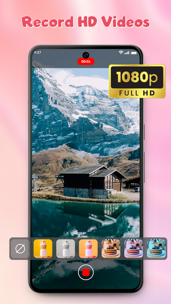 HD Camera: Beauty & Filter - عکس برنامه موبایلی اندروید