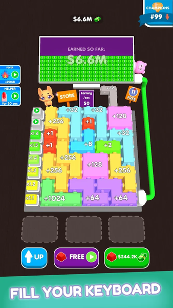 Button Fever - Gameplay image of android game