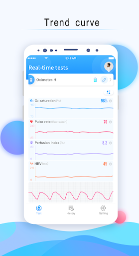 Oximeter-H - عکس برنامه موبایلی اندروید