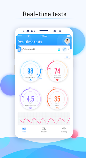 Oximeter-H - عکس برنامه موبایلی اندروید