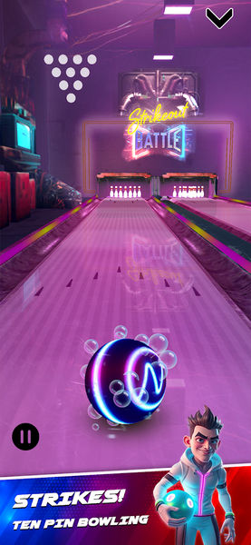 Bowling King - 3D Bowling Game - Gameplay image of android game
