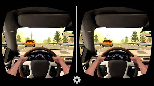 VR Traffic Racing In Car Drive - عکس بازی موبایلی اندروید