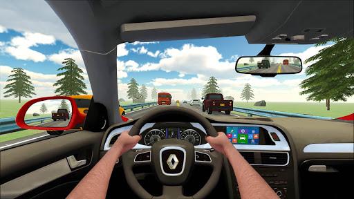 VR Traffic Racing In Car Drive - عکس بازی موبایلی اندروید