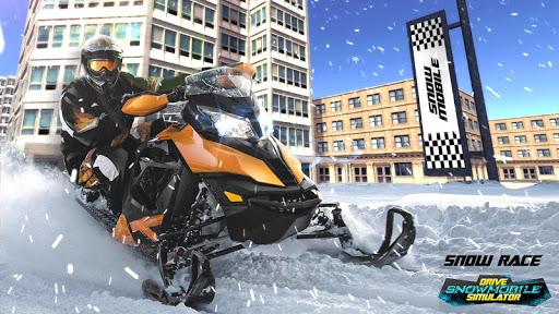 Drive Snowmobile Simulator - عکس بازی موبایلی اندروید