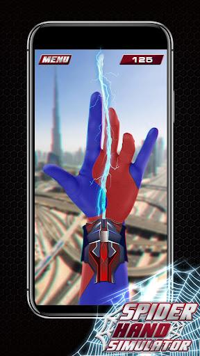 Spider Hand Simulator - عکس برنامه موبایلی اندروید