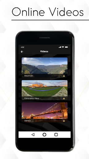 VR player ۳۶۰ Video Player VR Videos - عکس برنامه موبایلی اندروید