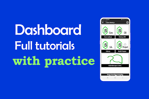 Learn Node.js | Express.js - عکس برنامه موبایلی اندروید