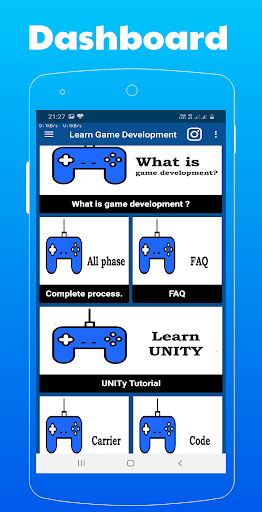 Unity Basics Tutorials App - عکس برنامه موبایلی اندروید