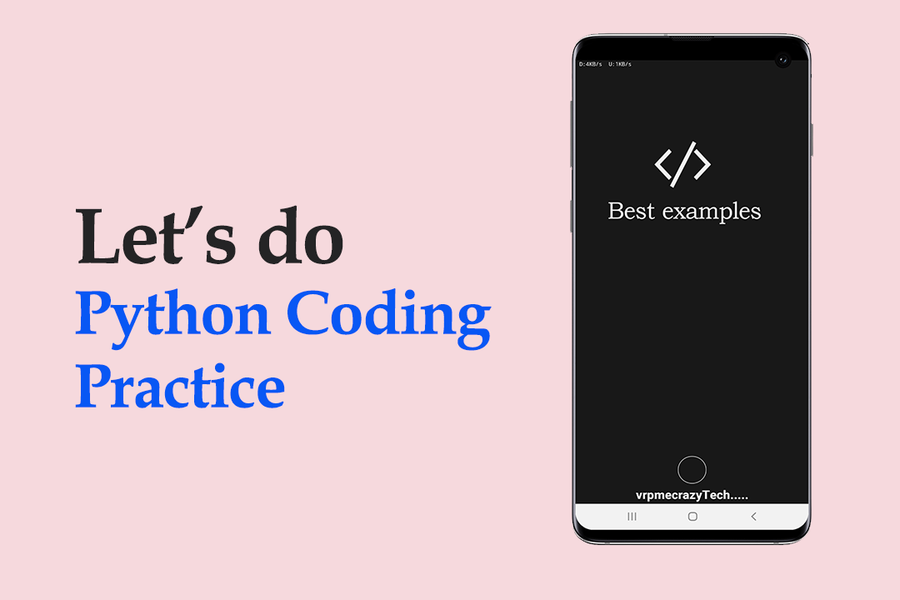 Python Practice Programs - عکس برنامه موبایلی اندروید