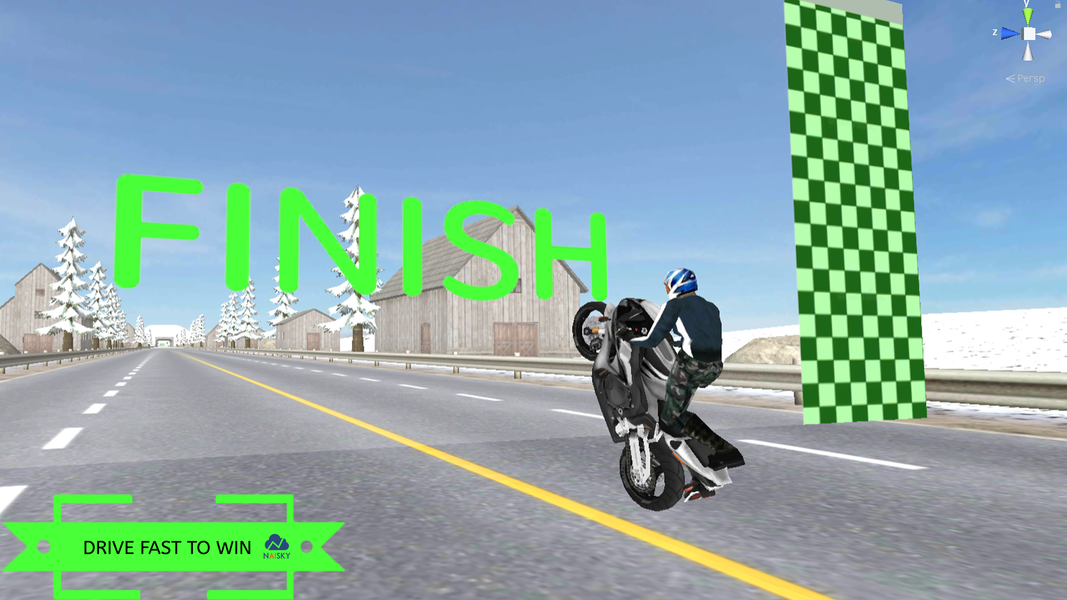 VR Traffic Bike Racer 360 - عکس بازی موبایلی اندروید