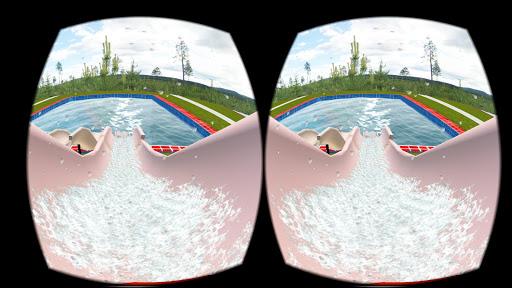 VR Water Park Water Stunt Ride - Gameplay image of android game