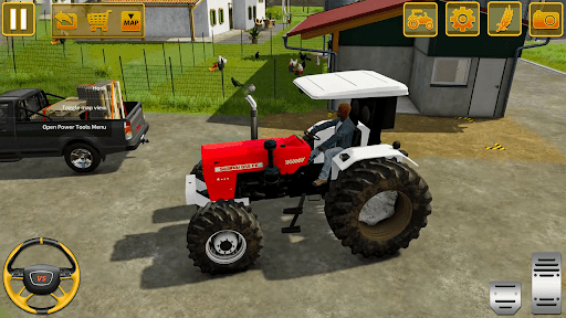 Tractor Driving: Farming Games - Gameplay image of android game