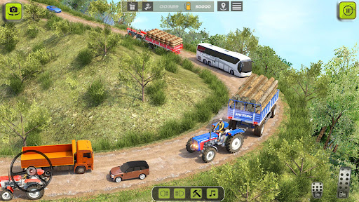 Tractor Cargo Farming Sim 2 - Gameplay image of android game