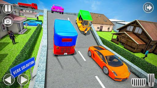 City Rickshaw Driving Games 3D - Image screenshot of android app