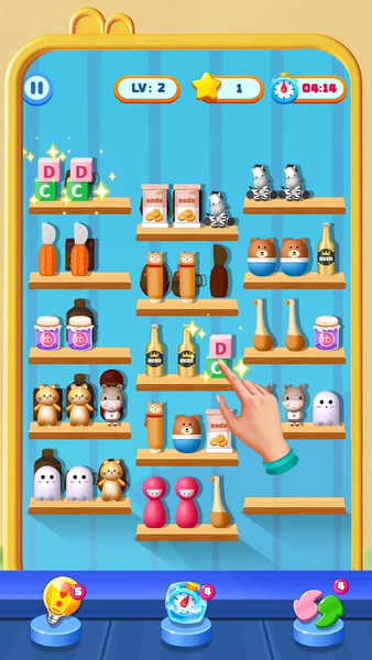 Tidy Crates: 3D Sort Match - Gameplay image of android game