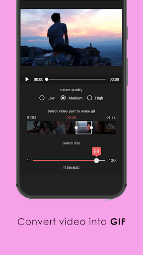 Video Converter & Video Clip Editor Free - VShot - Image screenshot of android app