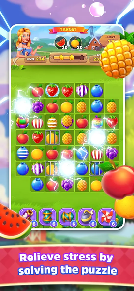 Fruity Crush - Fruity Match - عکس بازی موبایلی اندروید