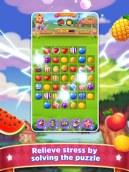 Fruity Crush - Fruity Match - عکس بازی موبایلی اندروید