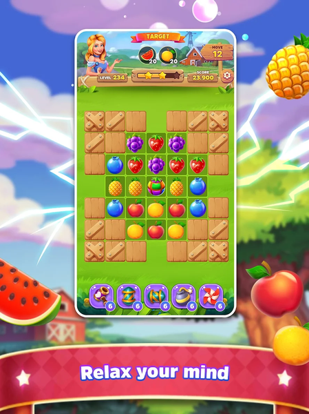 Fruity Crush - Fruity Match - عکس بازی موبایلی اندروید