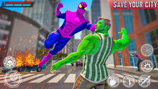 Incredible Spider Hero: Superhero City Battle Game - Image screenshot of android app