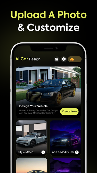 AI Car Designer Modify Style - Image screenshot of android app