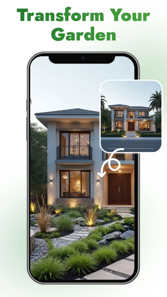 AI Garden Design Landscape Art - Image screenshot of android app
