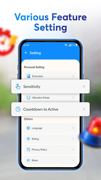 Touch Alarm AntiTheft My Phone - عکس برنامه موبایلی اندروید