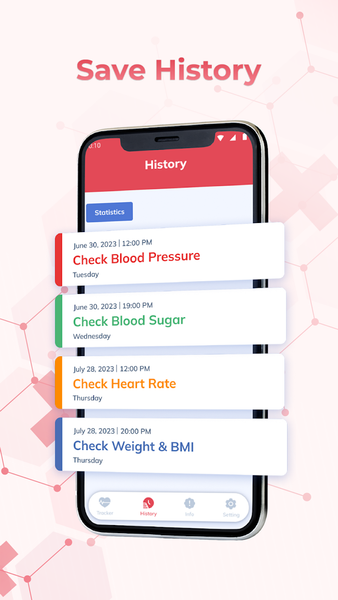 Blood Pressure Tracker - عکس برنامه موبایلی اندروید