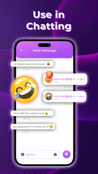 Voice Effects Real Audio - عکس برنامه موبایلی اندروید