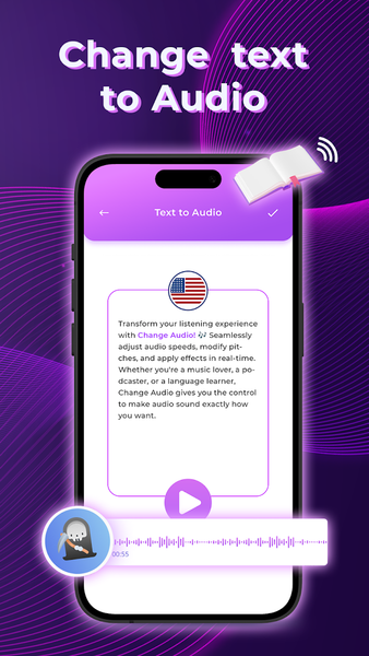 Voice Effects Real Audio - عکس برنامه موبایلی اندروید