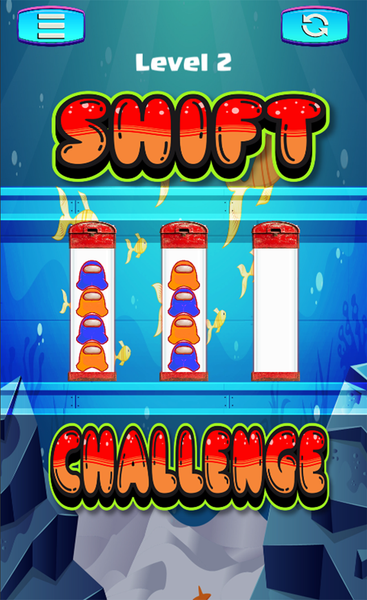 Shift Color Challenge Game - عکس بازی موبایلی اندروید