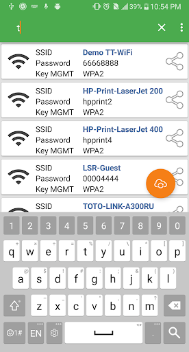 WiFi Password Recovery — Pro - Image screenshot of android app