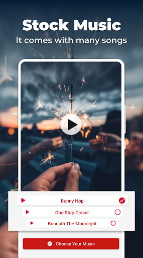 Photo Video Maker With Music - عکس برنامه موبایلی اندروید