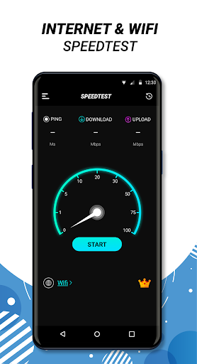 Speed Test & Wifi Analyzer - عکس برنامه موبایلی اندروید
